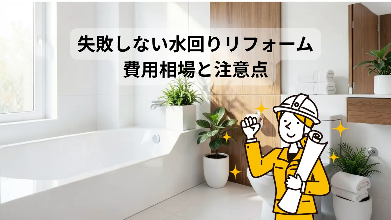 トイレ・浴室をリフォームする費用相場